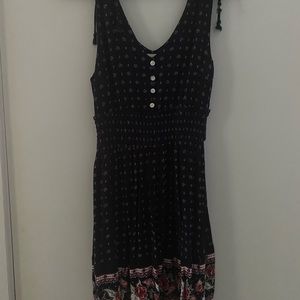 Aeropostale smocked mini dress